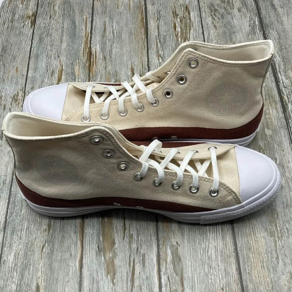 Converse Chuck Taylor All Star Craft Mix Retro Hightop Sneaker Shoes Size 10.5